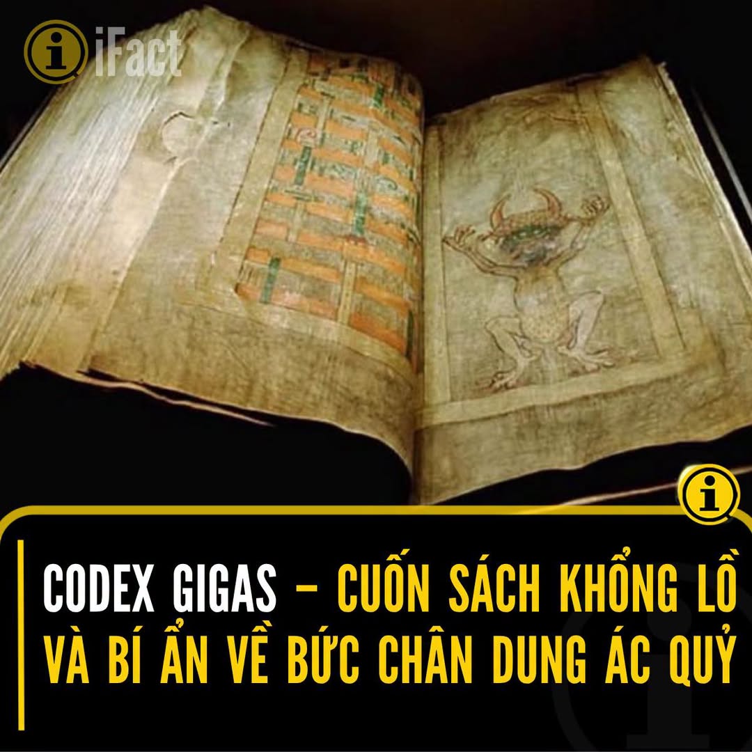 Codex Gigas: Bản thảo trung cổ lớn nhất tại Thư viện Quốc gia Thụy Điển 1 717358023 1645028349911563 4081133378633873790 n
