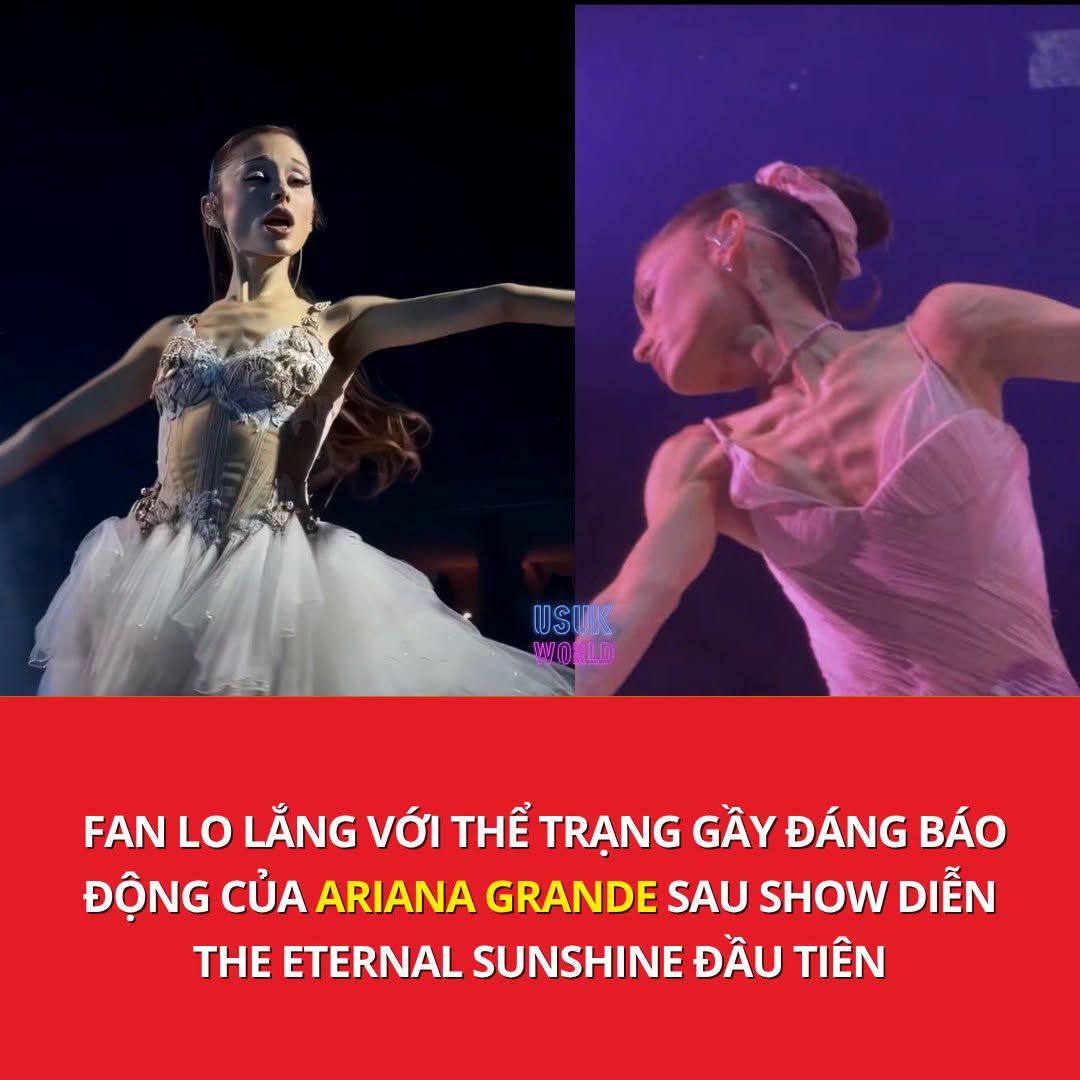 Thảo luận về thể trạng và phong độ giọng hát của Ariana Grande sau đêm diễn mở màn 1 718151236 2031237571099723 3102294442359274175 n