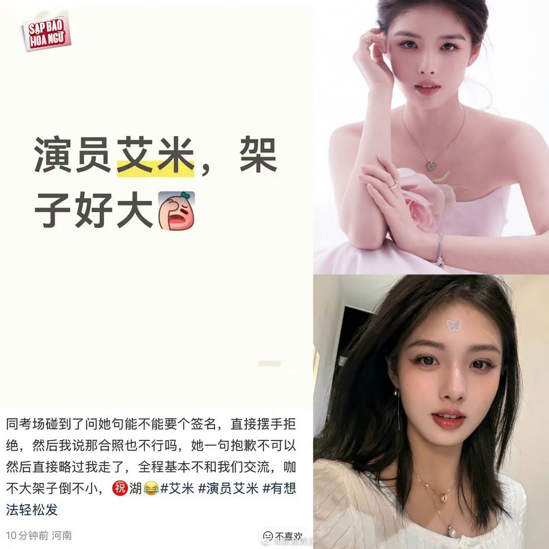 Ngải Mễ từ chối ký tên và chụp ảnh tại điểm thi đại học 1 718206121 1340510591350278 5928868020948336485 n