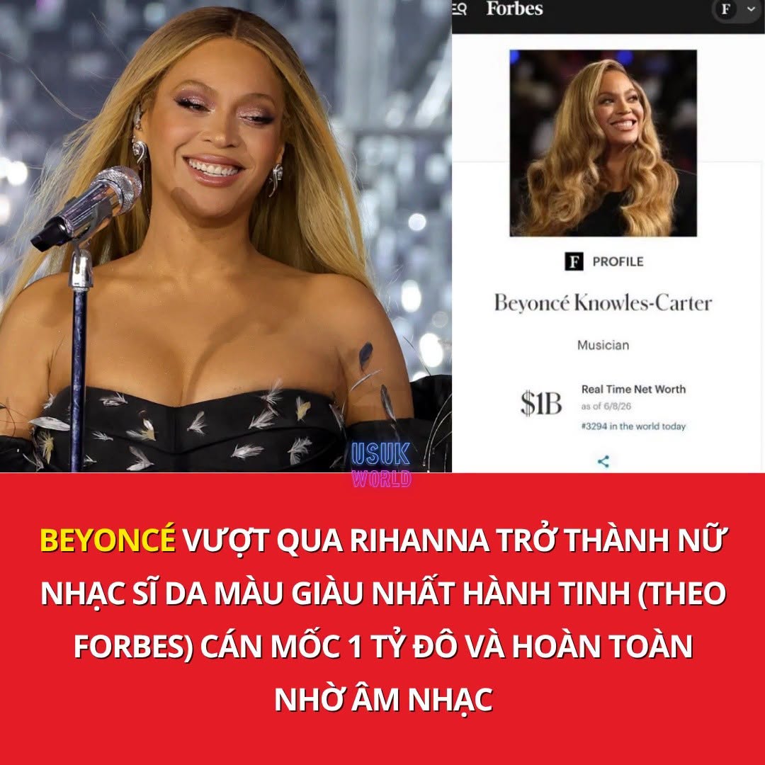 Beyoncé trở thành nữ nghệ sĩ da màu giàu nhất thế giới theo Forbes 1 719506699 1934022887092095 5701903989994842592 n