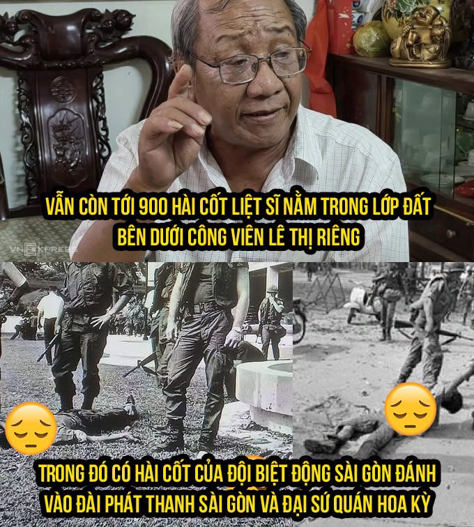 Thông tin về các liệt sĩ biệt động Sài Gòn hy sinh trong Mậu Thân 1968 tại công viên Lê Thị Riêng 1 720611724 1497776791384212 7621311998929611244 n