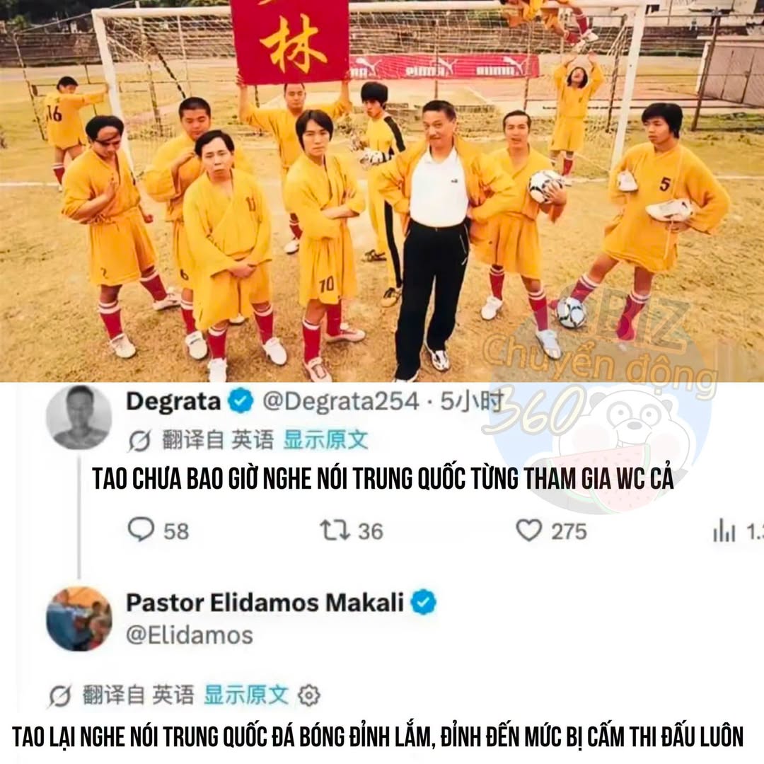 Người nước ngoài thắc mắc vì sao Trung Quốc không tham dự World Cup 1 720776632 2102614690602441 2887716425166210419 n