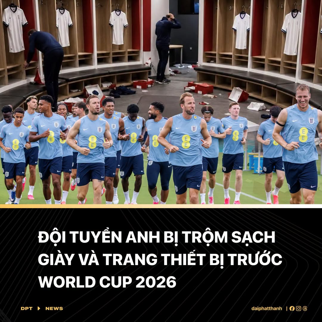 Trang thiết bị đội tuyển Anh bị đánh cắp trước World Cup 2026 1 722605721 942961155455634 6231347487581165028 n