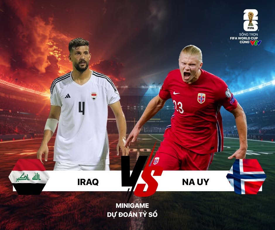 Dự đoán tỷ số trận Iraq vs Na Uy tại World Cup 2026 cùng VTV24 1 723385448 1341723461496855 8060537057757393739 n